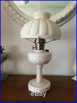 Vintage Pink Alacite Aladdin Lamp