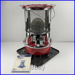 Vintage RARE Aladdin J180 PET Kerosene Red Space Heater Lamp Gorgeous