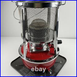 Vintage RARE Aladdin J180 PET Kerosene Red Space Heater Lamp Gorgeous