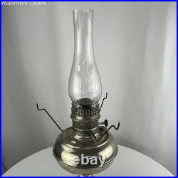 Vintage Rayo Kerosene Oil Lamp with White Aladdin Shade Manufactured 1896
