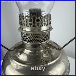 Vintage Rayo Kerosene Oil Lamp with White Aladdin Shade Manufactured 1896