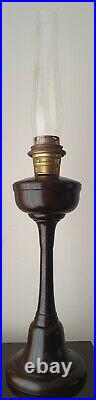 Vintage SUPER ALADDIN Bakelite Kerosene Oil Pedestal Lamp