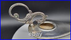 Vintage Solid Sterling Silver Aladdin Oil Lamp, 93 grams