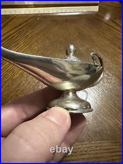 Vintage Sterling Silver Aladdin Lamp