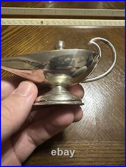 Vintage Sterling Silver Aladdin Lamp