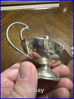 Vintage Sterling Silver Aladdin Lamp