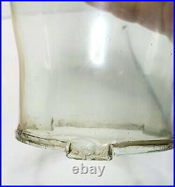 Vintage Uranium Glass Aladdin Lincoln Drape Beige Alacite B-75 Oil Lamp 25