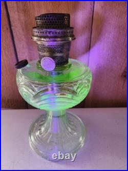 Vintage Washington Drape Clear Crystal Aladdin GLOWS