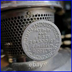 Vintage c1930s Aladdin Industries London Oil Lamp 294530/27 Model No. 12 Vintage c1930s Aladdin Industries London Oil Lamp 294530/27 Model No. 12