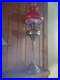 Vintage duplex kerosene banquet lamp