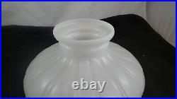Vtg 10 White Milk Glass Kerosene Oil Lamp Shade Aladdin Coleman 329 Vtg Antique