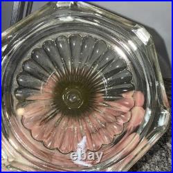 Vtg 1936 Aladdin B-103 Clear Corinthian Oil Lamp Original Model B Burner