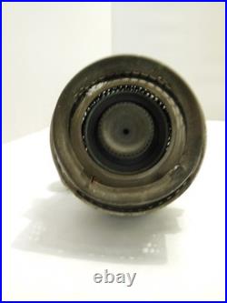 Vtg 1939 Aladdin Green Uranium Glass Bell Stem Washington Drape Oil Lamp B Burnr