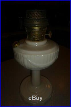 Vtg ALADDIN Alacite LINCOLN DRAPE Model B KEROSENE LAMP