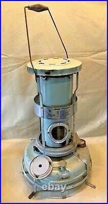 Vtg Aladdin Blue Flame Kerosene Heater P150056 ENGLAND New Wick- Needs Tuning
