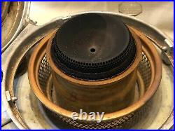 Vtg Aladdin Blue Flame Kerosene Heater P150056 ENGLAND New Wick- Needs Tuning
