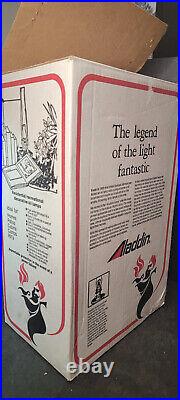 Vtg Aladdin Classic Brass Incandescent Oil Lamp New In Box With Owners Manual