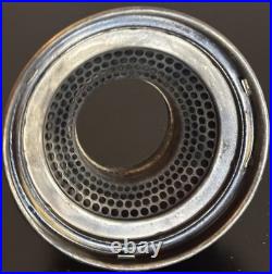 Vtg Aladdin Lincoln Drape Oil Lamp Pink Alacite Glass Nu Type Model B No Shade