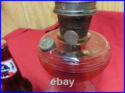 Vtg Aladdin Mod. B Beehive Lantern, Kero, 1937-38, ClearWORKSORIGNICE? A9.24.26