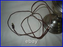 Vtg Aladdin Model 11 Oil/Kerosene Lamp with#501 Opal Shade-Electrified & Ready2Use