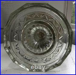 Vtg Aladdin Nu Type B Kerosene Lamp. Washington Drape /Original Aladdin Chimney