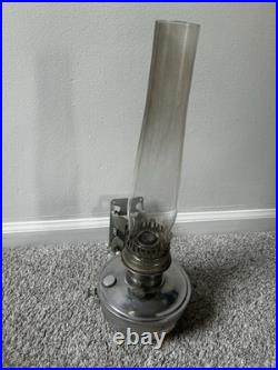 Vtg Aladdin Railroad Caboose Train Lamp Kerosene Mantle Lantern With Wall Mount