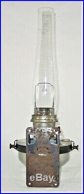 Vtg Aladdin Railroad Caboose Wall Bracket Kerosene Lamp Model C Burner Lantern