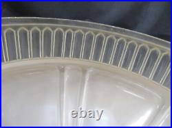 Vtg Aladdin oil Lamp CORINTHIAN, Satin Glass Shade, Model B burner lox-on chim