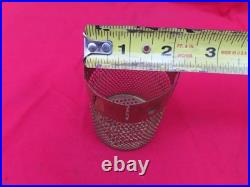 Vtg Antique Brass Aladdin Oil Lamp Bug Insect Screen Lamp Part For Loxon Chimney