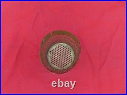 Vtg Antique Brass Aladdin Oil Lamp Bug Insect Screen Lamp Part For Loxon Chimney