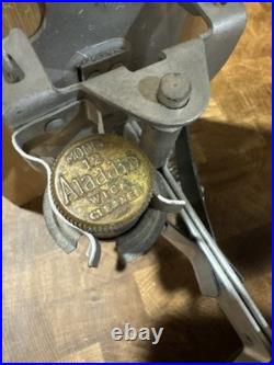 WWII Era Aladdin Model B Marine Ship Lamp with Gimbal Mount