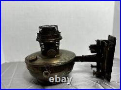 Wall Mount Nu-Type Model B Aladdin Oil Lamp By Mantle Lamp Co Made In USA