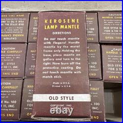 Welsbach Kerosene Mantles Aladdin Lamps Lot Of 10 WithBox Aladdin Lamps 3-11