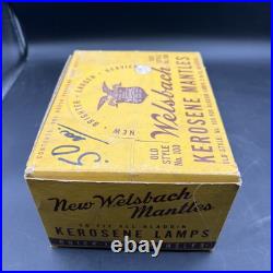 Welsbach Kerosene Mantles Aladdin Lamps Lot Of 10 WithBox Aladdin Lamps 3-11