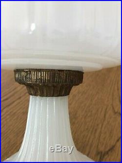 White Corinthian aladdin lamp
